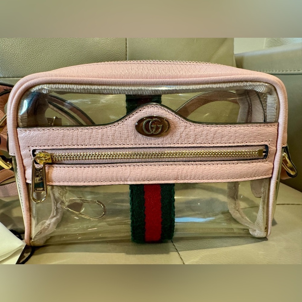 RARE GUCCI Ophidia mini transparent bag - Picture 13 of 17